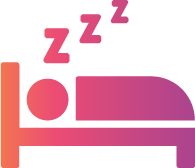 person sleeping icon